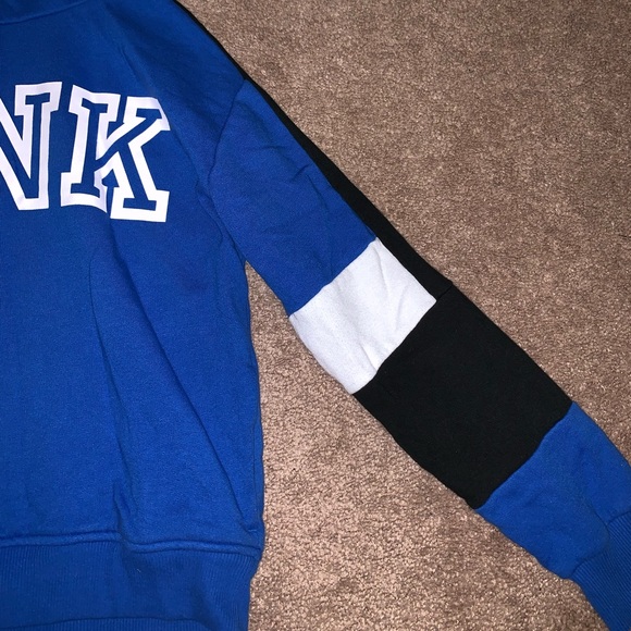 [TRADE] Blue PINK Pullover Mock Neck - Picture 5 of 5